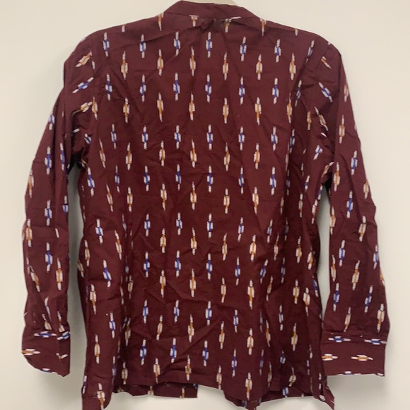 Oks cotton button down long sleeve size XL - Picture 7 of 9